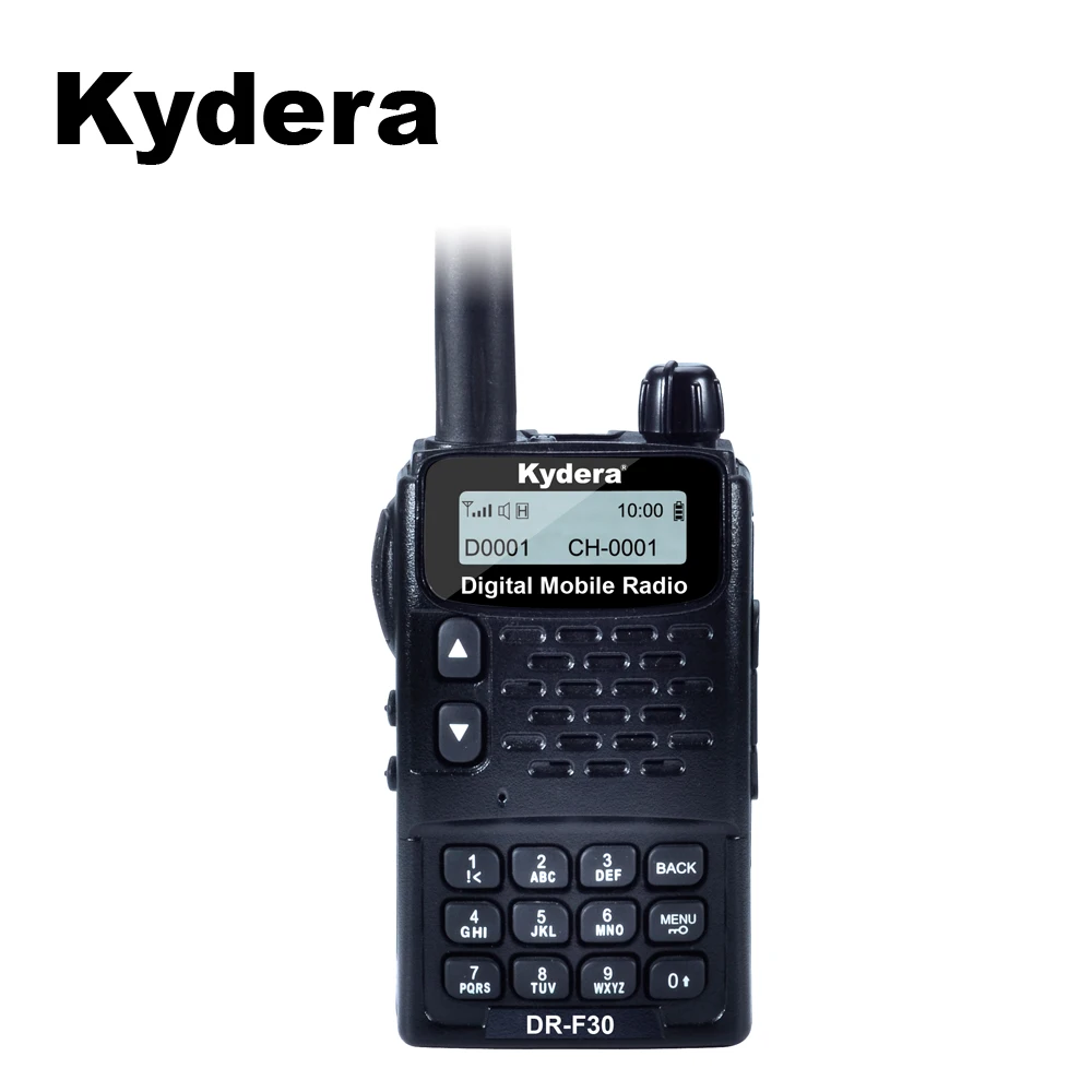 Двустороннее радио Kydera F30 5 Вт 4000 каналов 200 часов записи передатчик радиоДИО DMR