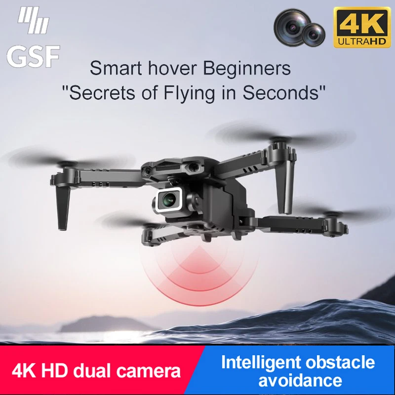 

GSF S128 мини Дрон 4K HD камера обход препятствий самолет высота удержания Профессиональный WIFI FPV складной Дрон Квадрокоптер игрушка