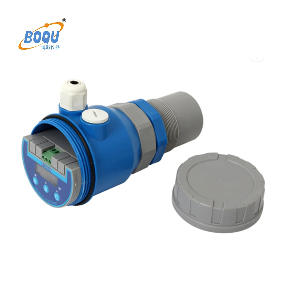 

BOQU Factory Ultrasonic liquid Water Hydrostatic Tank Level Measurement Indicator Transmitter Meter Tank Sensor 4-20 ma