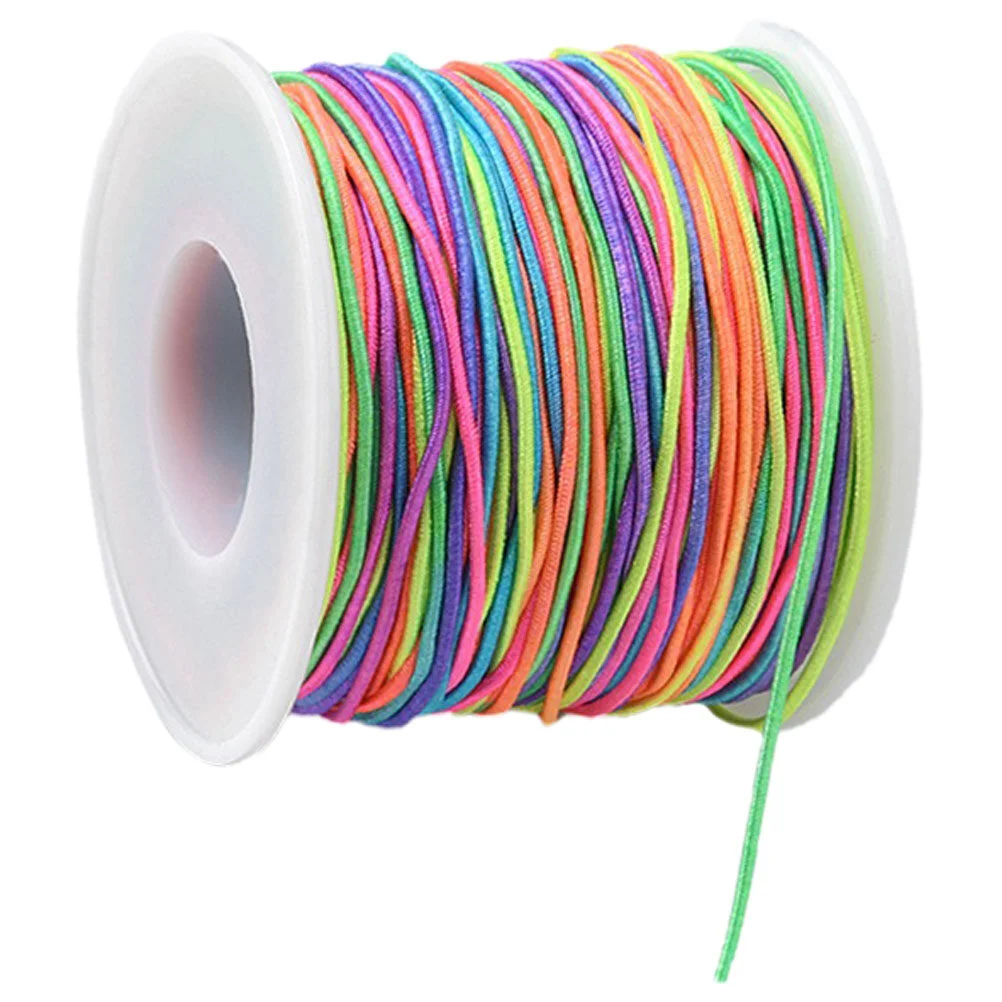 Beads Necklaces DIY Ropes Beading Thread Elastic Cord Wire Bracelet Polyester Cords For Making