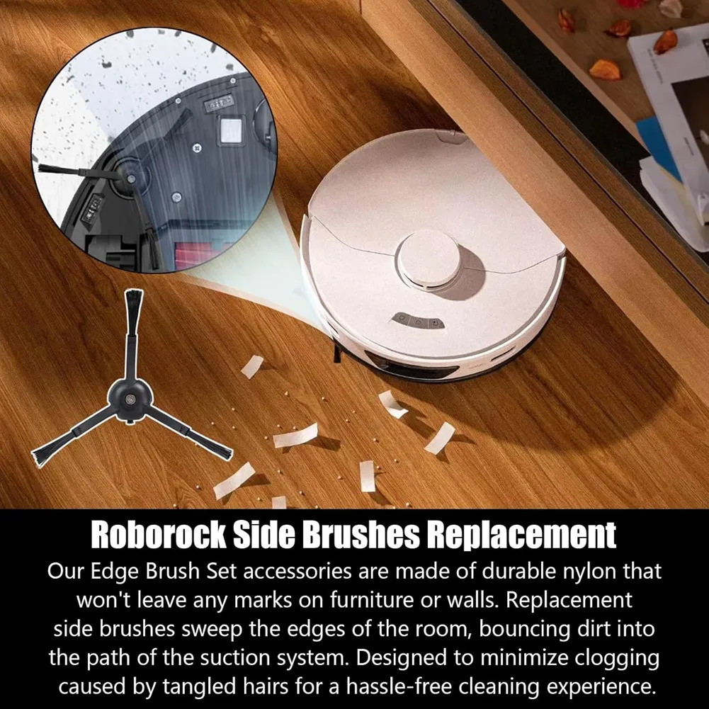 Для Roborock S7 S7+ MaxV Plus T7S T7 робот-пылесос Основная боковая щетка Hepa-фильтр Швабра