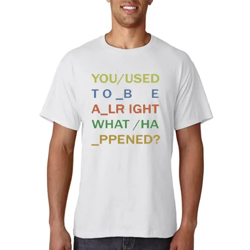 

Title: Men Short sleeve tshirt radiohead in rainbows t shirt cool Women t-shirt