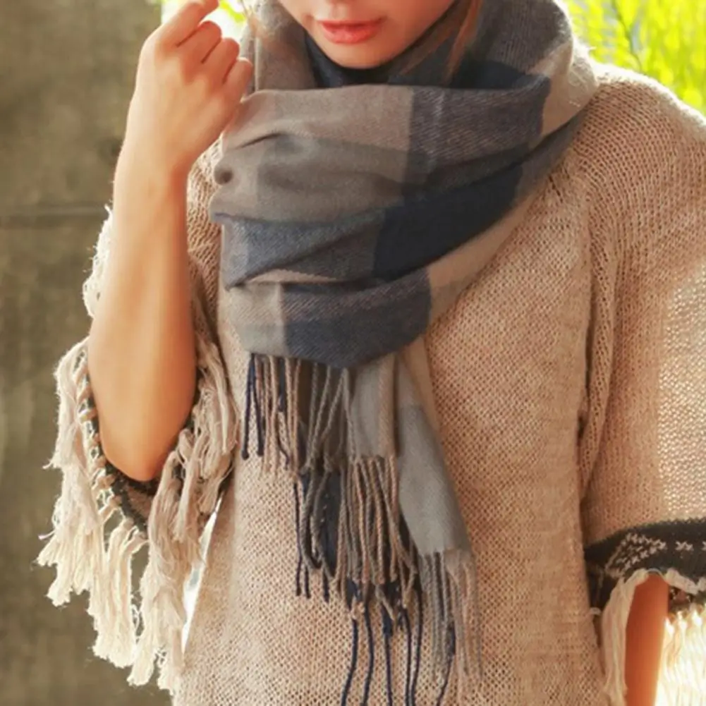 Рисунок 3 - Длинный шарф, элегантная зимняя шаль