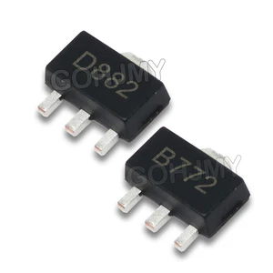 2SB772 2SD882 SOT-89 B772 D882 SOT89 SMD Новая интегральная схема