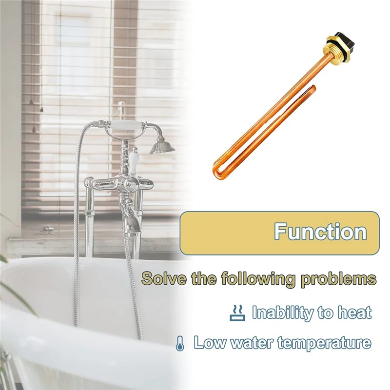 2 Pack HE 55220 Water Heater Element Fit For Ecosmart ECO POU 6 8 11 Electric Tankless