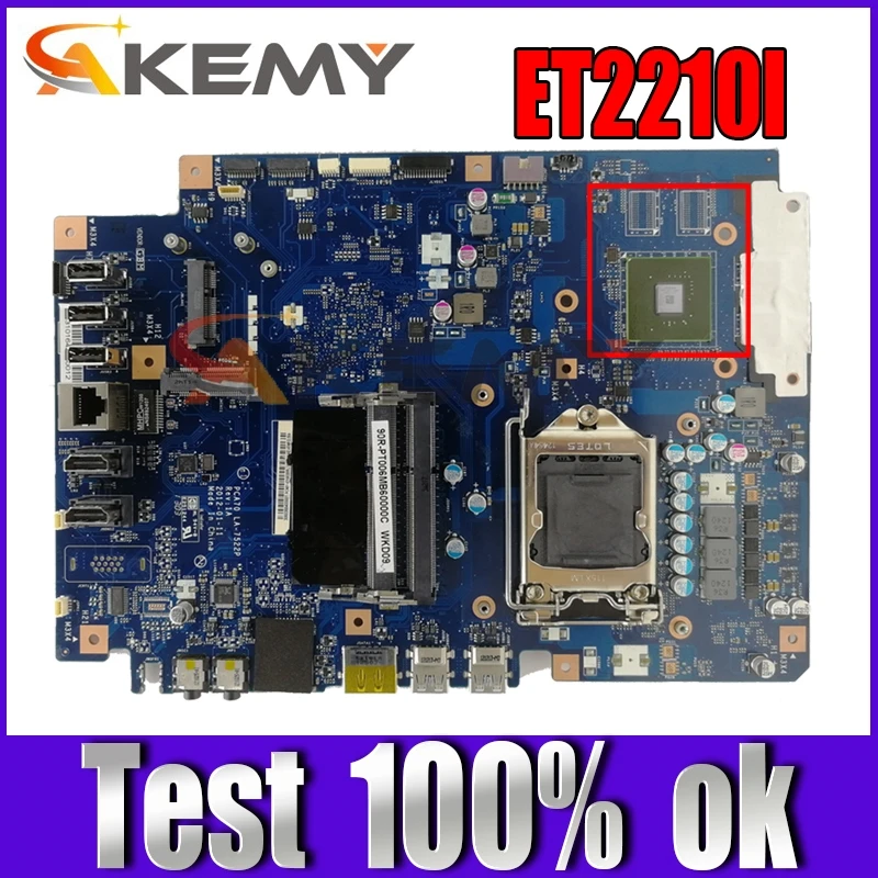 

Материнская плата ET2210I REV 1A все-в-одном, Материнская плата ASUS ET2210I, материнская плата 90PT0110-R03000