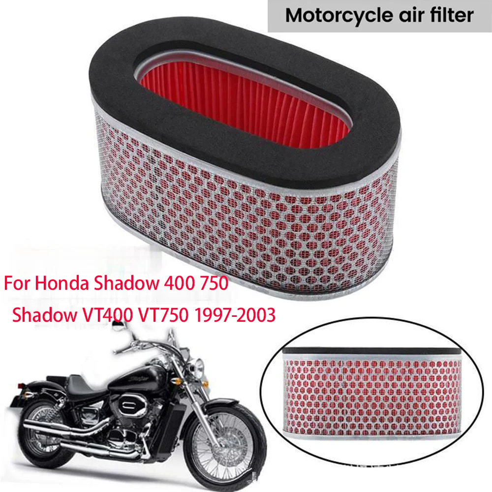 

Motorcycle Accessories Air Filter Pod System High Flow Sports Intake Moto Gasoline Dirt Bike For Honda Shadow VT750 VT400 VT 750