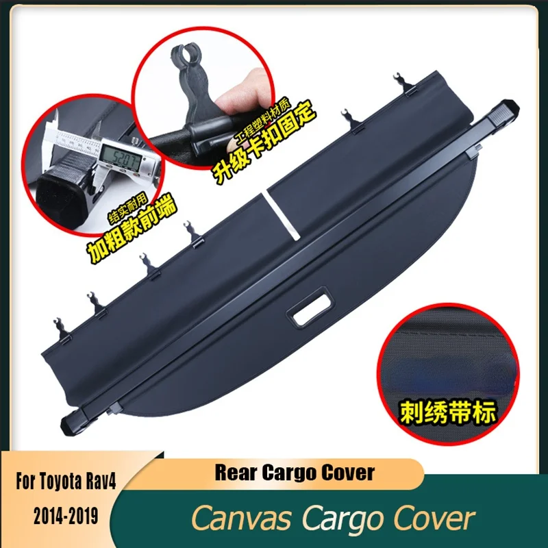 Чехол для задней части грузового автомобиля Toyota Rav4 2014-2019 2020-2021 выдвижной тканевый