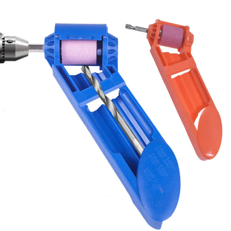Corundum Grinding Wheel Bit Tool Portable Drill Bit Sharpener Twist Drill Bit Sharpening Machine Drill Accessories