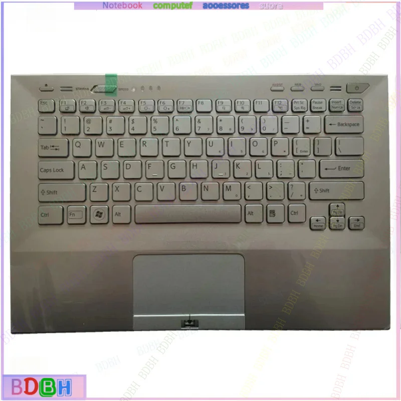 НОВИНКА для SONY VAIO VPC SA SB SC VPCSA VPCSB VPCSC PCG-41216L, верхняя крышка с клавиатурой для ноутбука, подсветкой и упором для рук (US-версия) (art.: 3920dca192e4a) - 3920dca192e4a