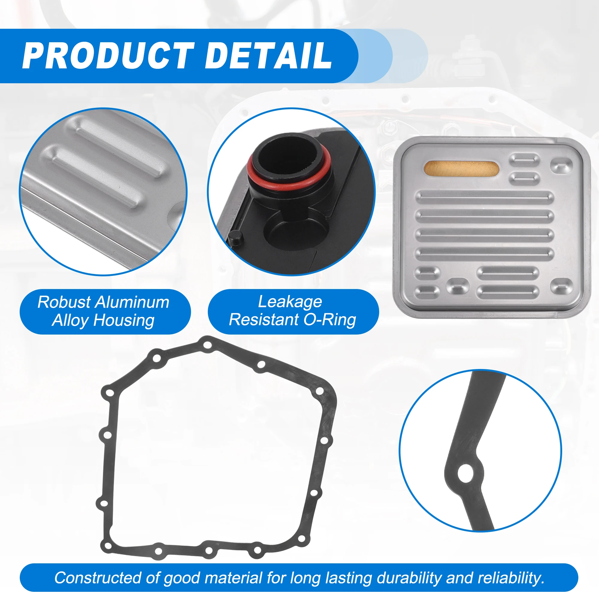 Регулятор давления коробки передач UXCELL A604/41TE Комплект прокладок соленоидного