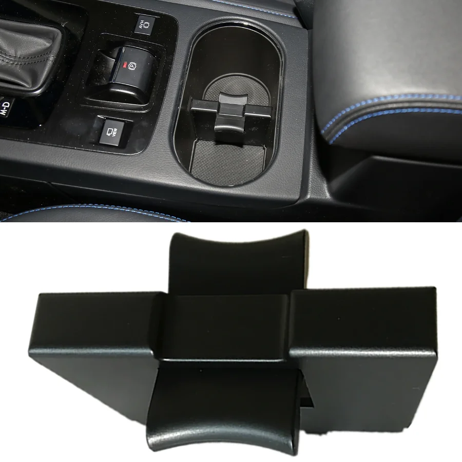 

Wooeight Center Console Cup Holder Insert Divider 92118AJ000 For SUBARU FORESTER 2014-2019 LEGACY 2015-2020 OUTBACK 2014-2020
