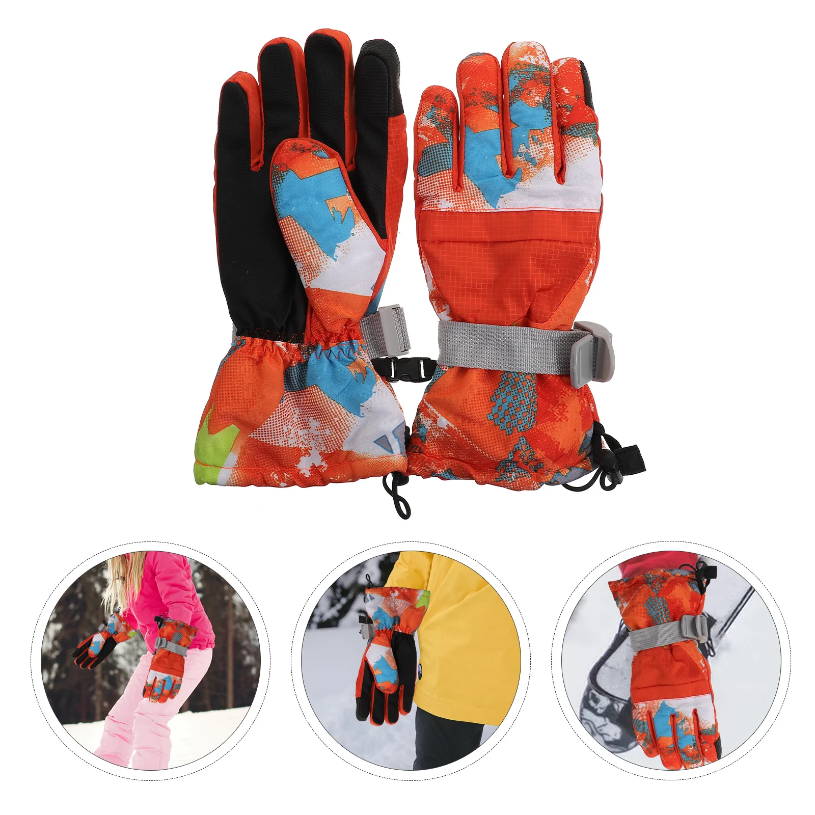 

1 пара, перчатки для катания на лыжах