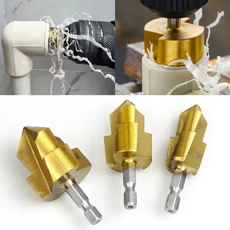 Набор ступенчатых сверл PPR для ремонта водопроводных труб