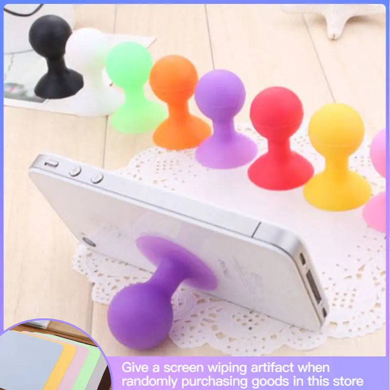 

Octopus Ball Mobile Phone Holder Lazy Mobile Phone Desktop Movie Silicone Small Suction Cup Mobile Phone Holder Watching Movies