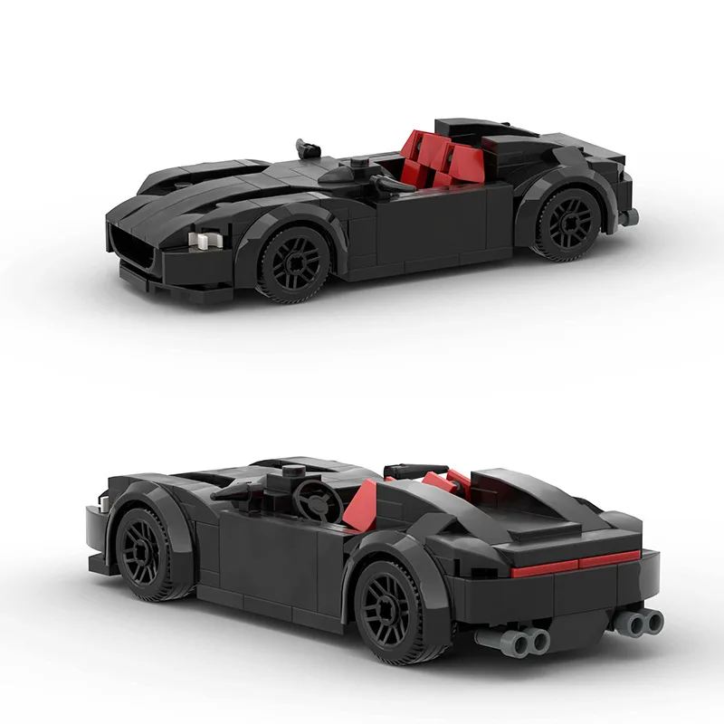 

MOC Cyber Monza Sp2 Assembly Roadster Compatible With Lego Model Car DIY Building Blocks Kid Toys Gift NO Box