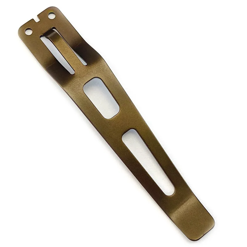 

Фонарик из титанового сплава с ЧПУ, задний зажим для электрического фонаря с гаечным ключом T6 для NITECORE EDC37 EDC25 EDC29 EDC23, деталь для самостоятельного изготовления