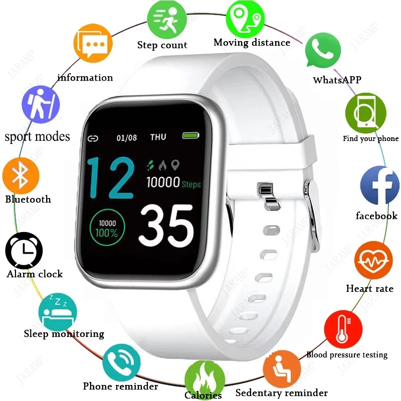 

2022 New Smart Watch X21 Full Touch Screen Sports Fitness Step Counter Children Men And Women Sports Watch VS D20 Smart Watch