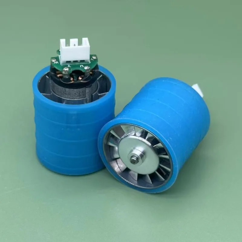 Фото Бесщеточный двигатель DC310V 110W Микровентилятор 110000 об/мин, алюминиевое рабочее колесо для высокоскоростных фен, систем охлаждения и вентиляции №5