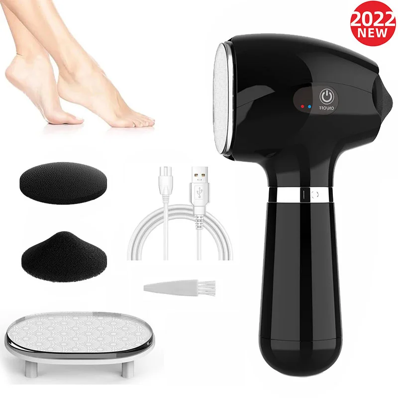 

2022 NEW Pedicure Tools Nanoglass Skin Care Electric Foot File Dead Skin Callus Remover USB Foot Grinde Machine Foot Care Tool