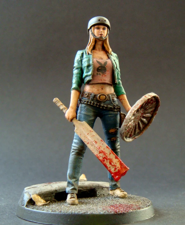 Biochemical Zombie Model Toy Needs Assembly Unpainted Free Shipping(no Base)