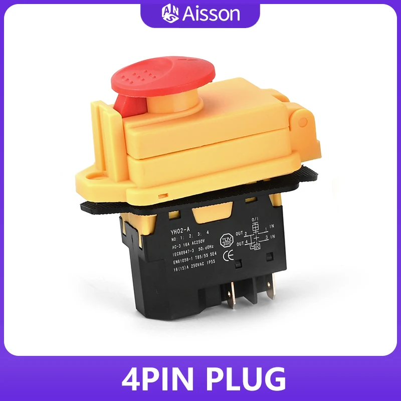 

Электромагнитный переключатель CKCTINNER YH02-A / YH01A 220В 15A 4/5 PIN