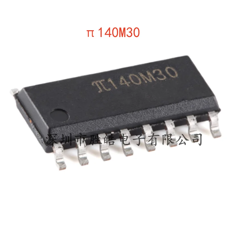 

(5PCS) NEW π140M30 Enhanced ESD 3kVrms 10Mbps Four-channel Digital Isolator SOIC-16 π140M30 Integrated Circuit