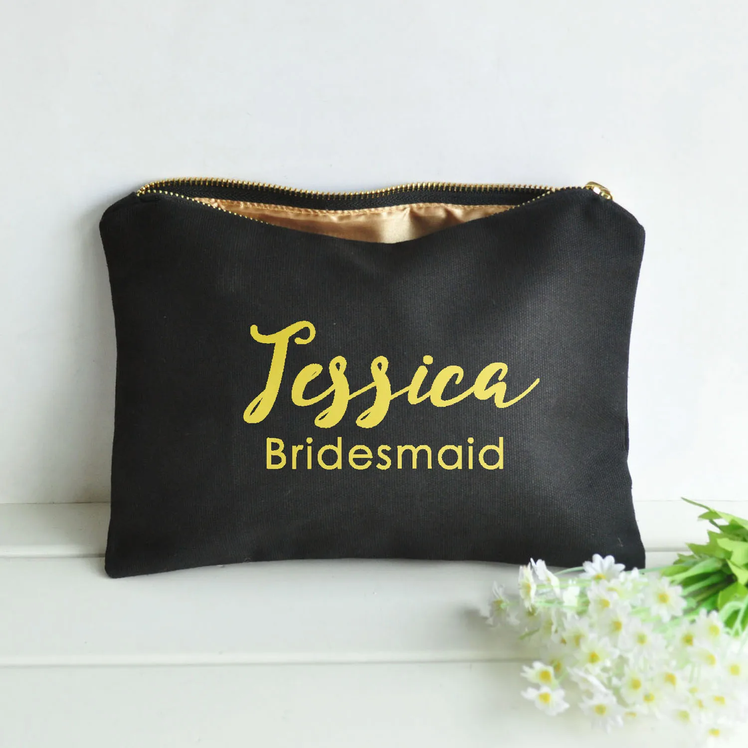 

Personalized Makeup Bag Travel Cosmetic Bag Friendship Gift Idea Makeup Pouch Beauty Bag Cosmetic Case Cosmetic Bag Gift For Her