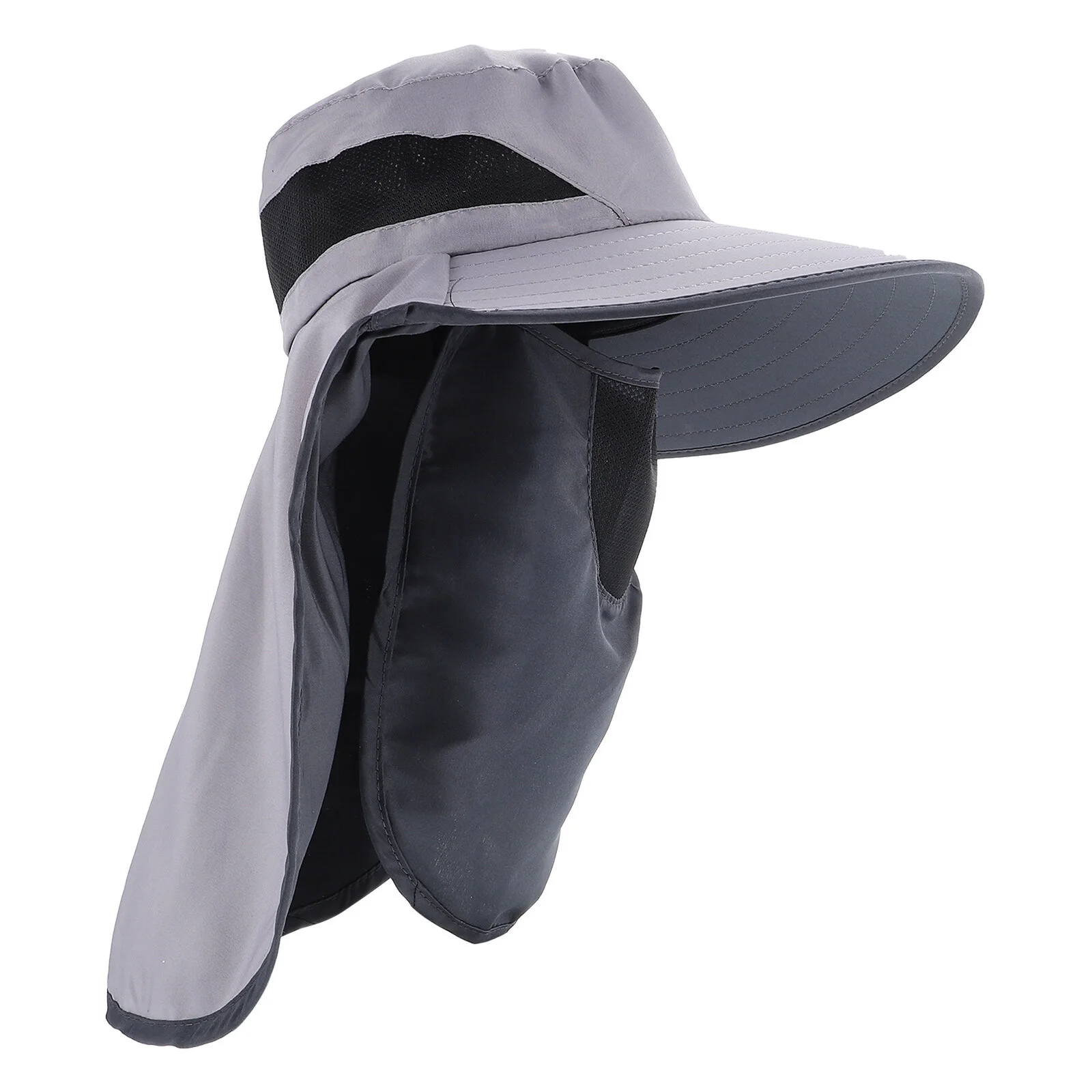 

Fishing Bucket Sun-shading Hat Wide Brimmed Hiking Face Cover Breathable Outdoor Broadside Summer