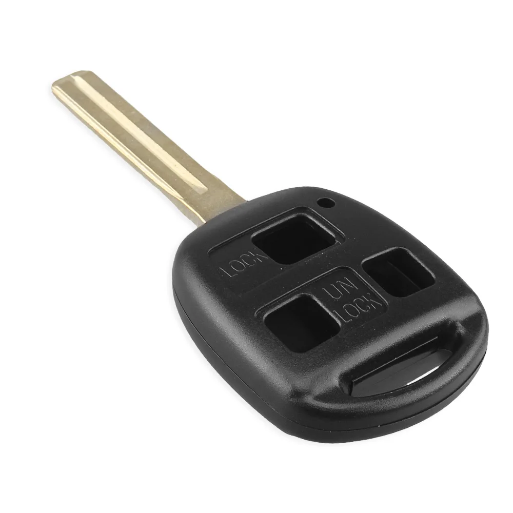 KEYYOU 10pcs/lot 3 Buttons Remote Fob Case Car Key Shell For Lexus RX300 ES300 New Arrival |
