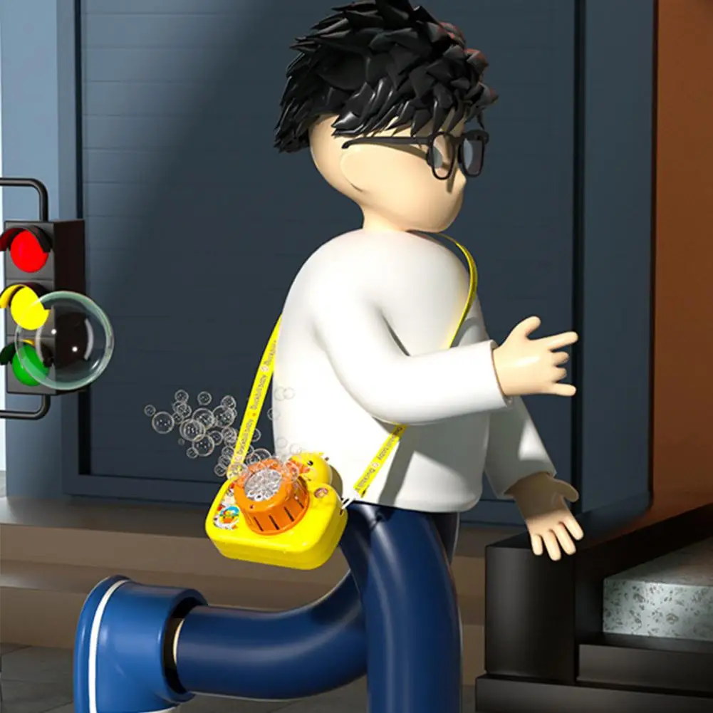 

Cute Premium Creative Bubble Blower Bubble Machine Lightweight Easy to Operate