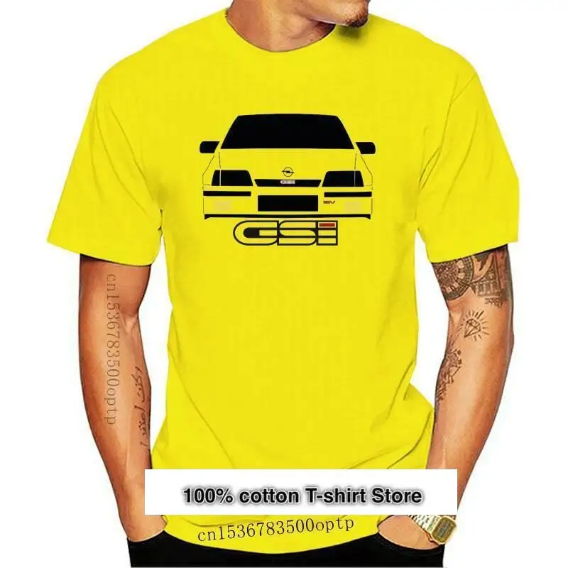 

Camiseta blanca opel kadtt gsi de 16v para hombre, Camiseta de algodón, moda de verano, talla Europea, Nueva