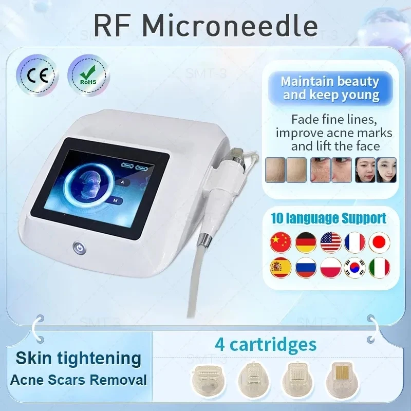 

Portable New Radio Frequency Microneedle Beauty Instrument, Used For Facial Lifting, Tightening, Wrinkle Removal, Acne Mark Remo