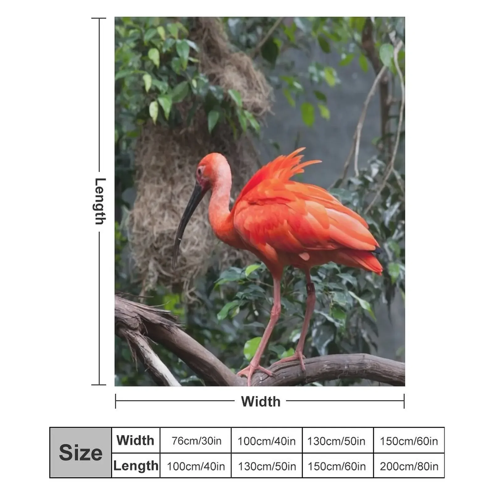 Одеяло Scarlet Ibis в виде лозы одеяло для сна рождественские подарки одеяла
