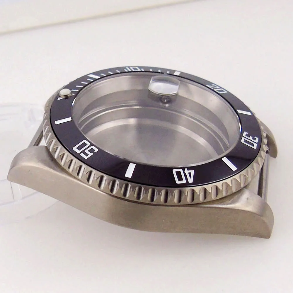 Часы наручные из титана 40 мм водостойкие с сапфировым стеклом 20 АТМ NH34 GMT NH35 NH36 NH70