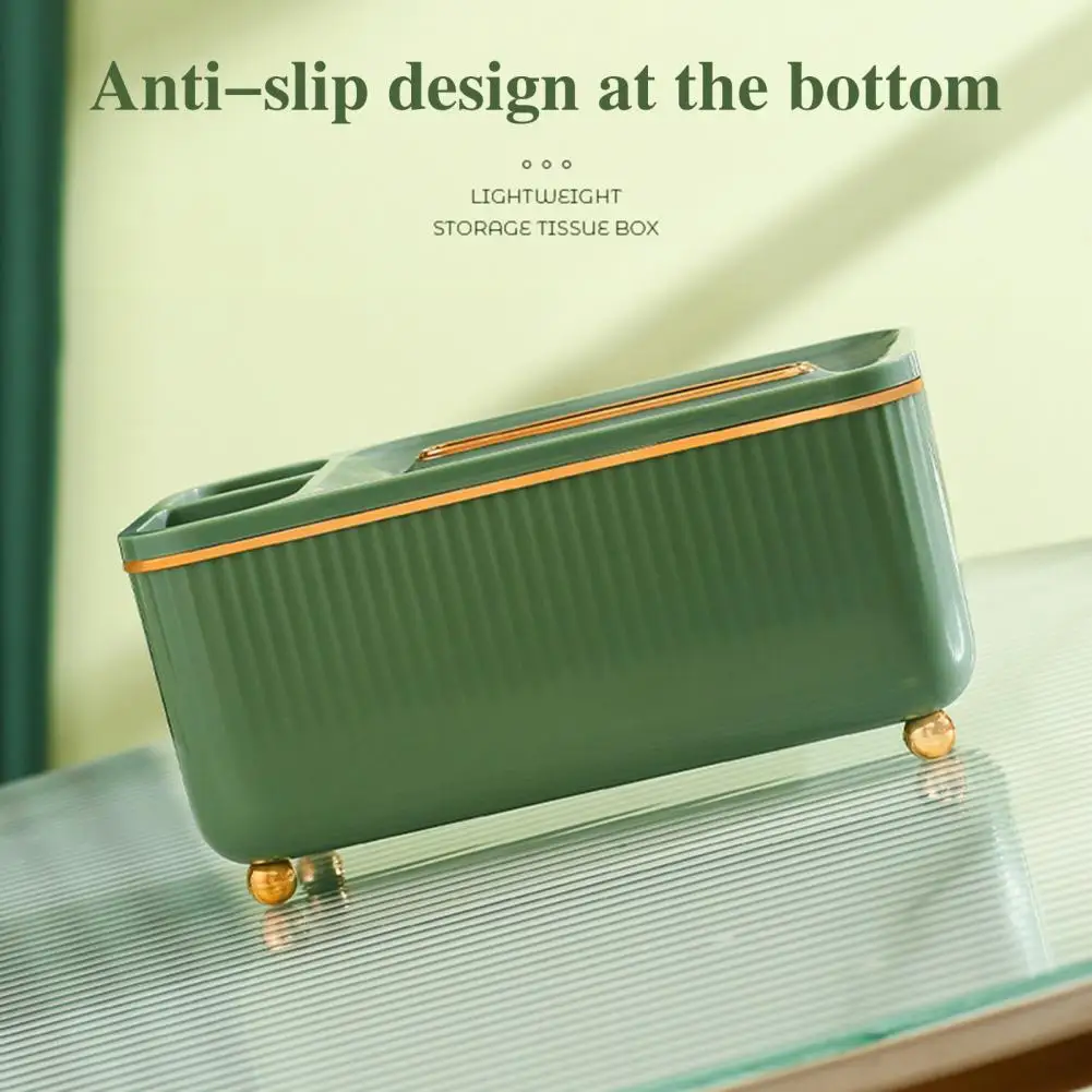 

Tissue Box Useful Lightweight Durable Multi-functional Tissue Drawer Organizer for Bedroom Tissue Organizer Napkin Box