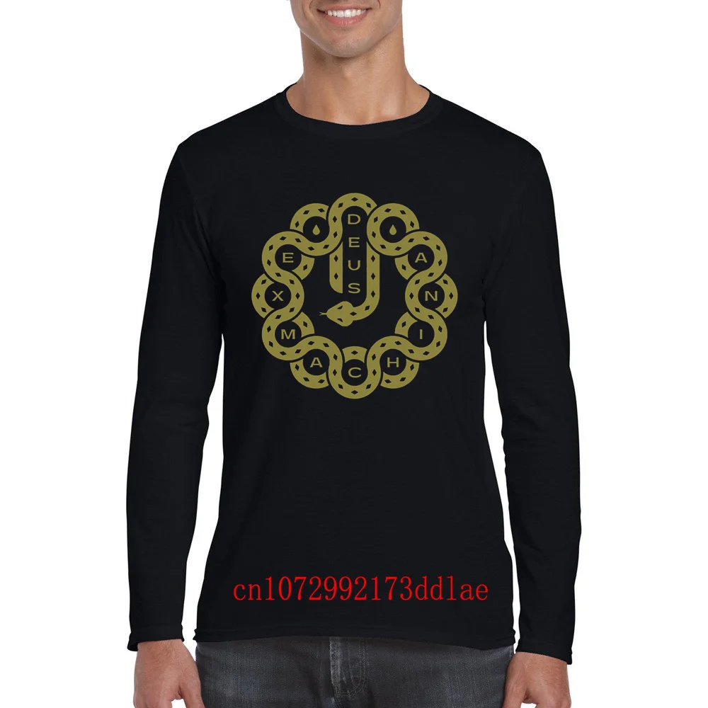 

Deus-Ex-Machina Snake T-Shirt 2023 New Summer Men-s Short Sleeved Popular Tee-Shirt