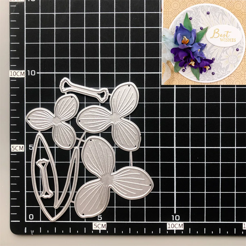 (19 видов стилей) письмо цветы металлические Вырубные штампы Сделай Сам