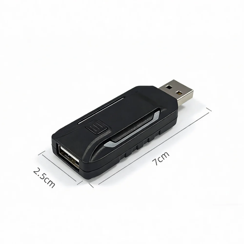 Фото Приемник игрового руля N7 для консоли PS5 Slim, преобразователь сигнала, адаптер для подключения геймпадов PXN V3, V900, V9. №1