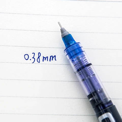 Жидкая гелевая ручка, 0,38 мм, 0,5 мм, 1 шт.