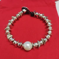 may alloy bead bracelet silver clasp fashion with logo wholesale new 2021 european fashion gift bracelet