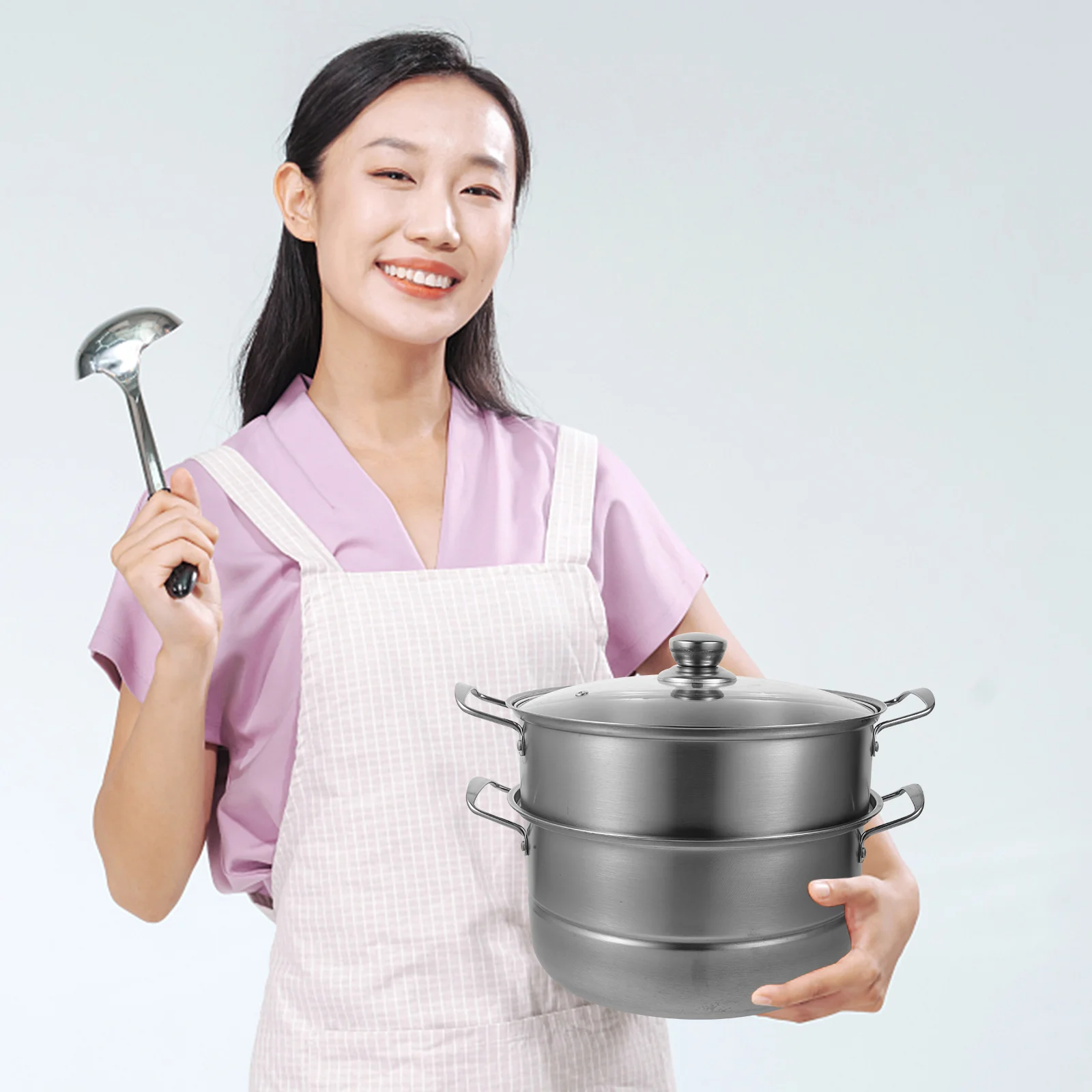 

Food Steamer Pot Cooking Stainless Steel Vegetable Advanced Pots Home Multi-functional