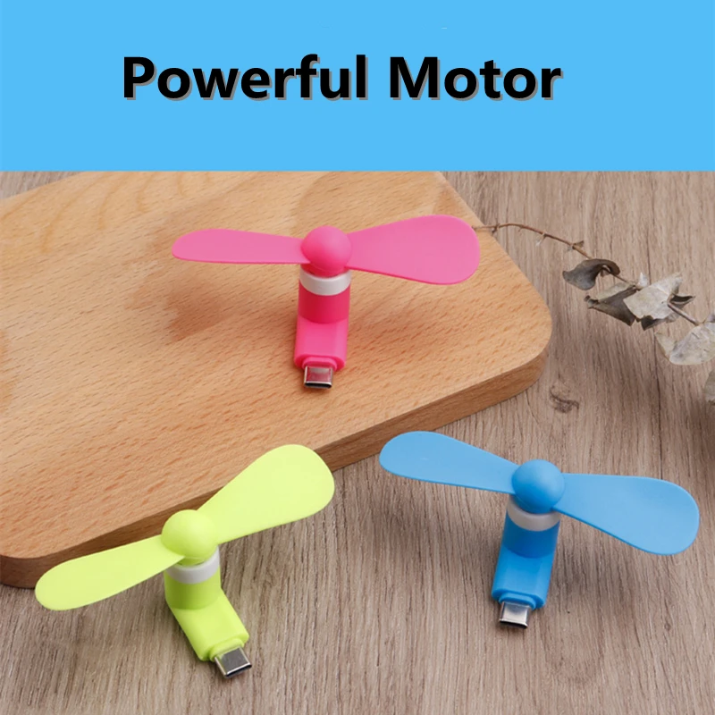 Портативный мини-вентилятор с Micro USB 5 В 1 Вт |