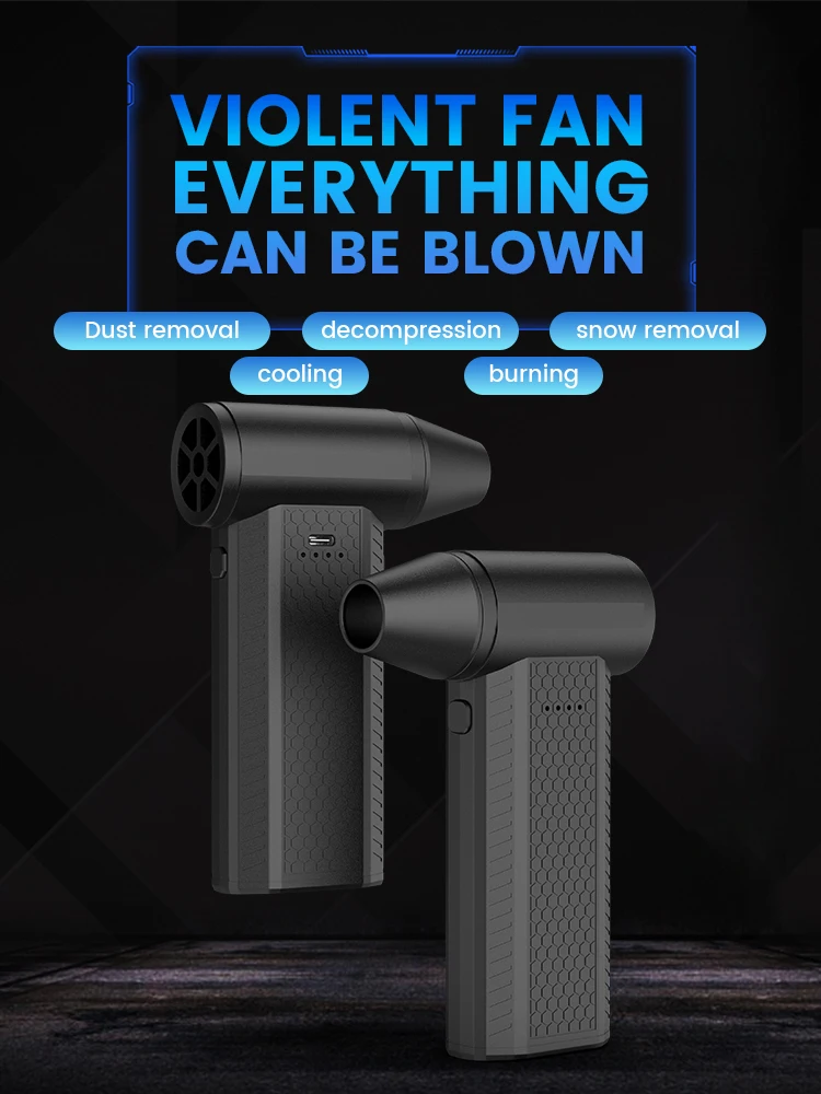 130000 Электрический турбовентилятор RPM Air Duster Мощный воздуходувка Вакуумный