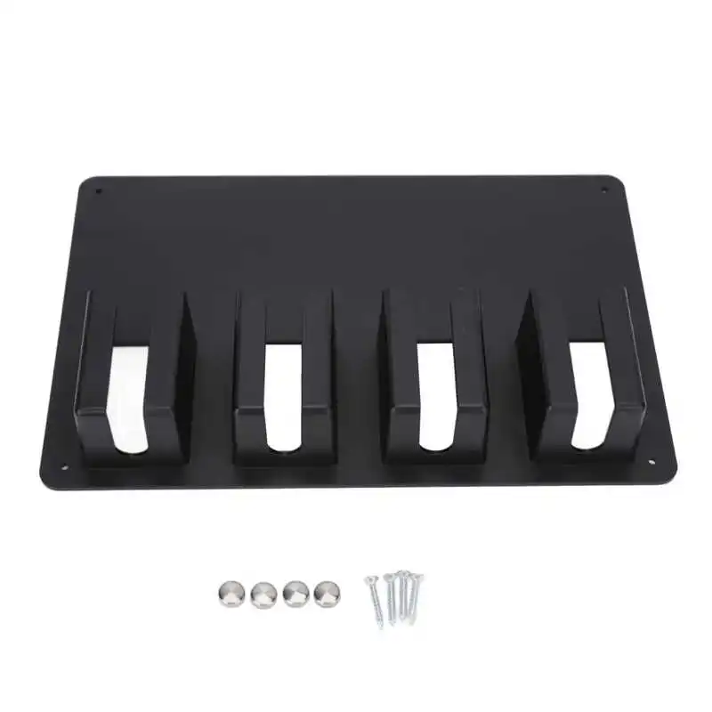 

Hair Clipper Holder Easy to Assemble Hair Clipper Storage Rack 4 Storage Spaces Sturdy Easy To Take for Barber for Home