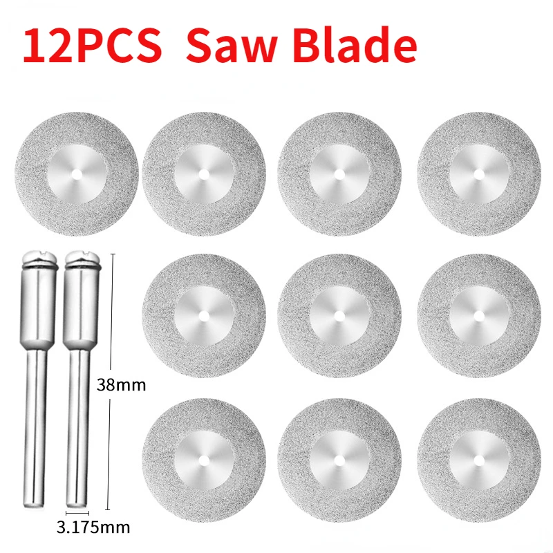 

Mini Diamond Cutting Disc for Rotory Accessories Grinding Wheel Rotary Circular Saw Blade Abrasive for Dremel Tool Accessories