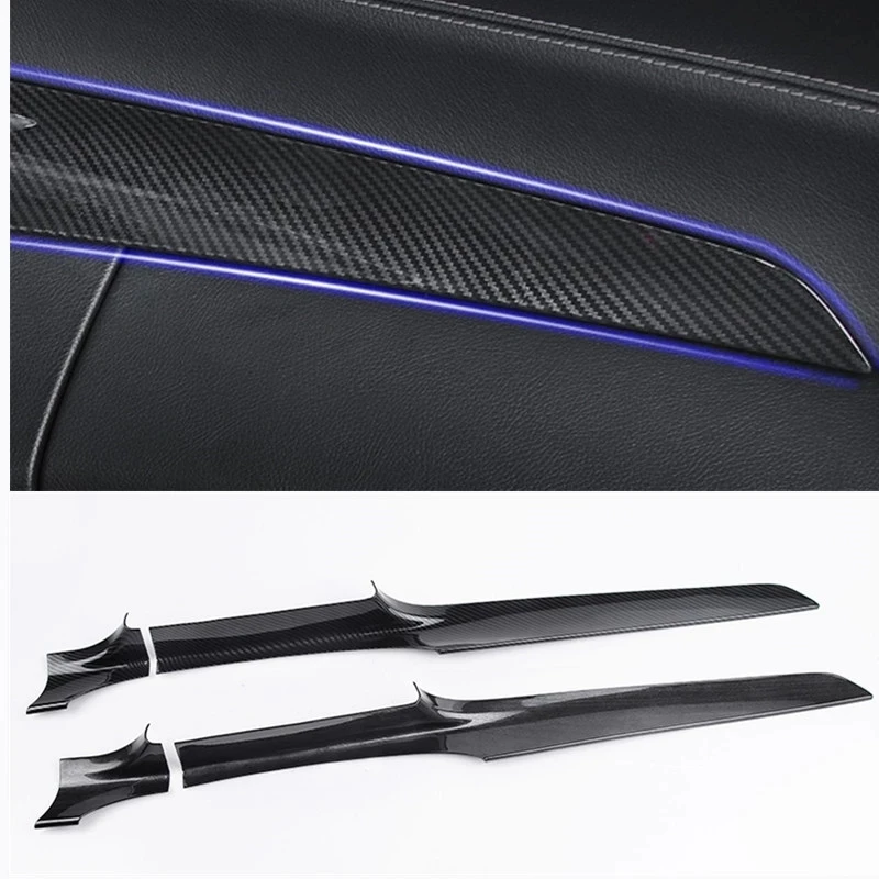 

LHD Car Center Console Dashboard Trim Strips For Mercedes Benz C Class GLC W205 180 200 X253 260 2015 - 2018