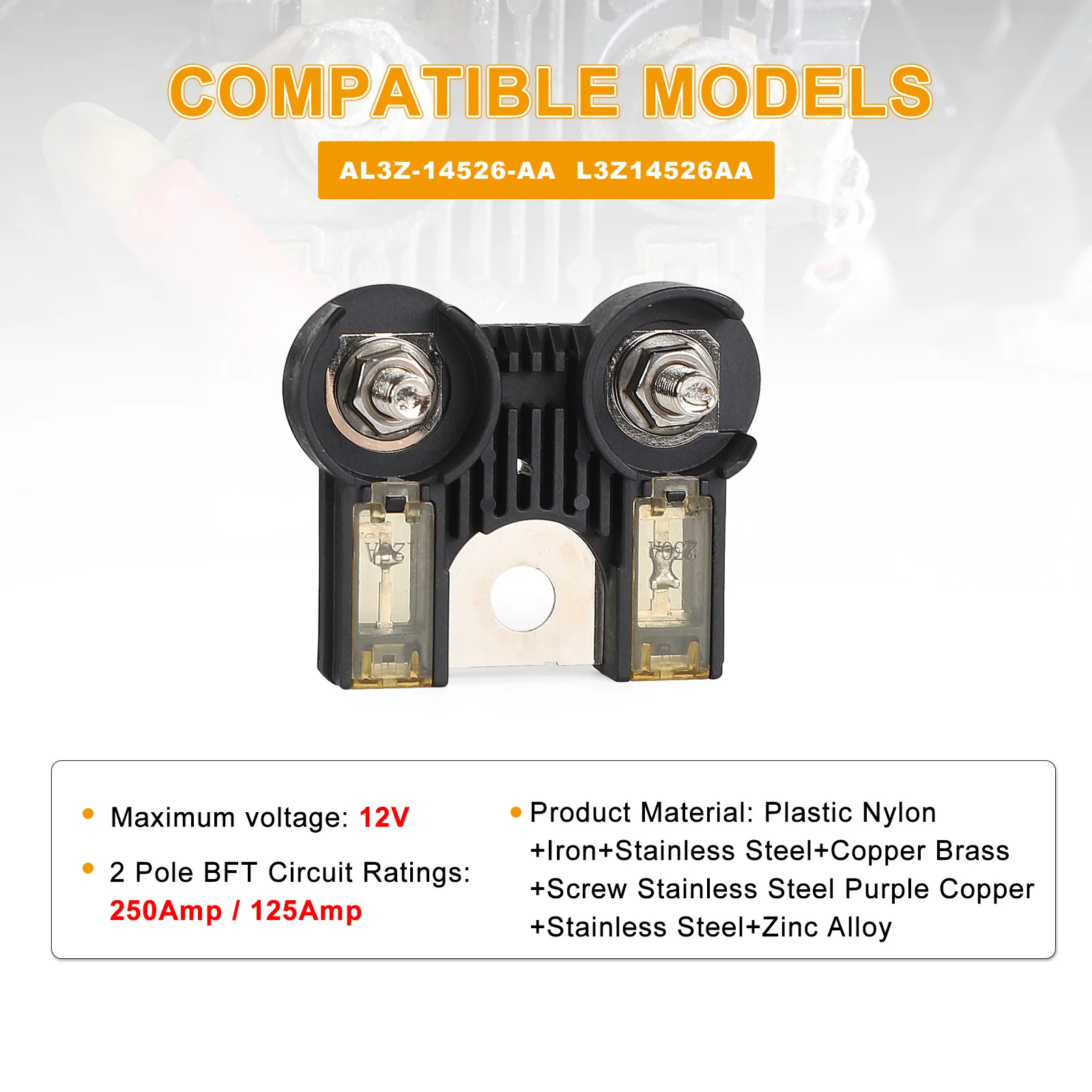 Предохранитель CNSPEED для аккумуляторного кабеля Ford F150 2011 14 прямая замена