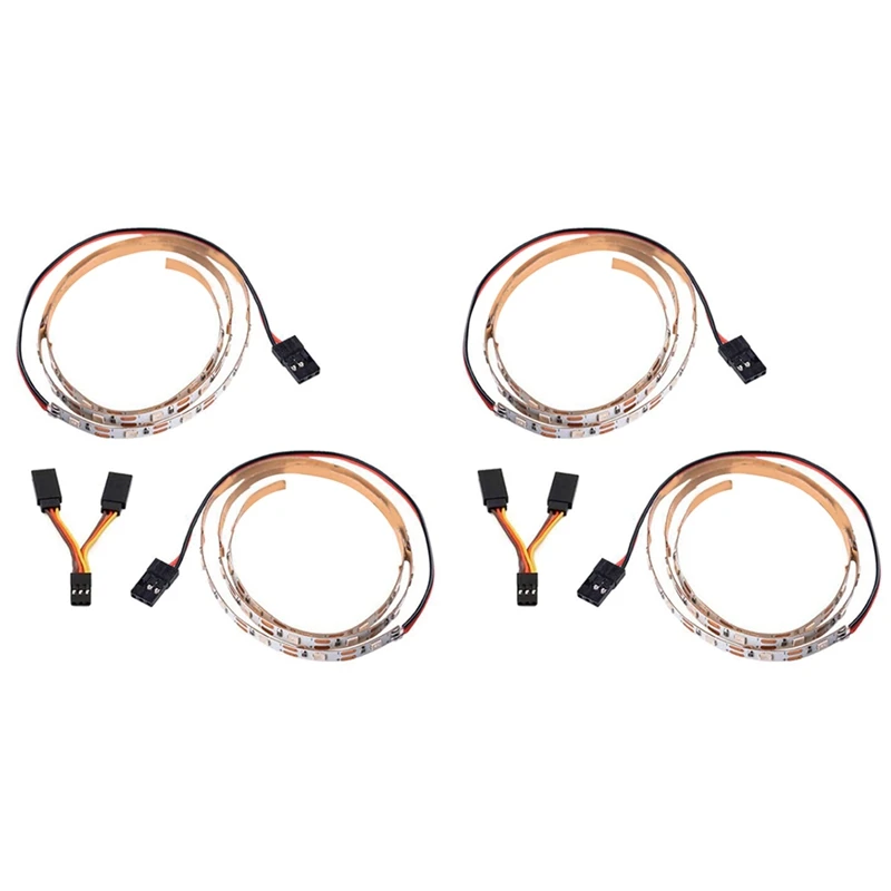 

Fpv Drone Fixed Wing Delta Wing Navigation Light, Model Car Servo Extension Line LED Modified Line Light