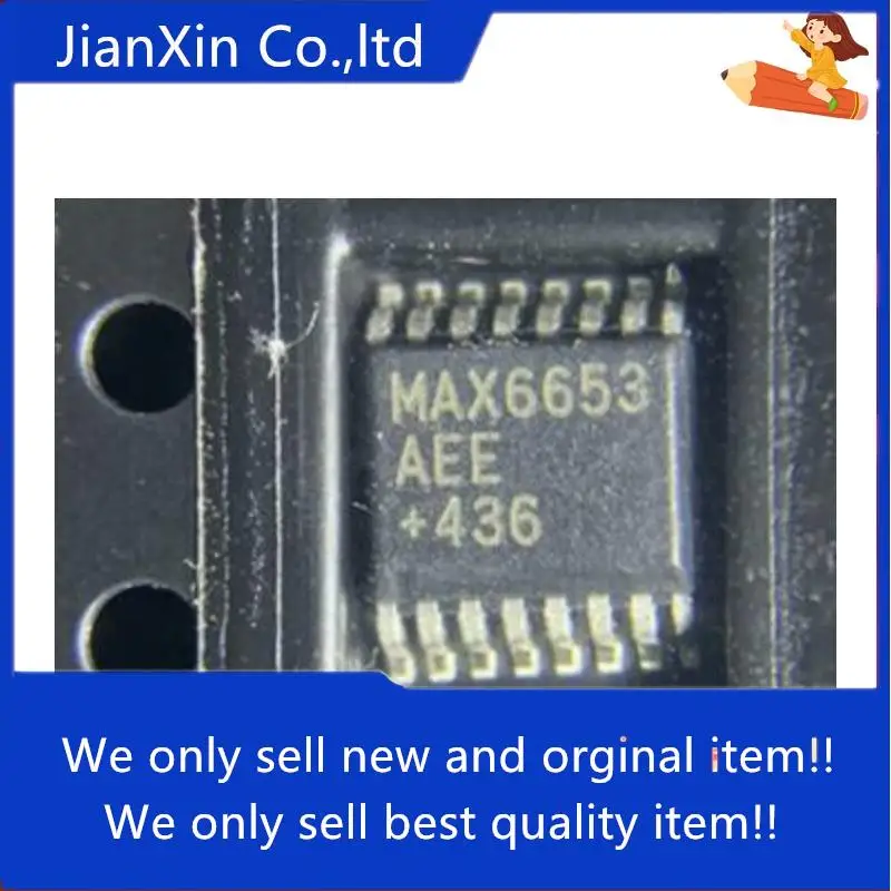 

5 шт., 100% оригинальный новый контроллер температуры MAX6653AEE